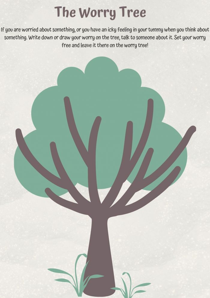 Worry Tree (downloadable PDF)